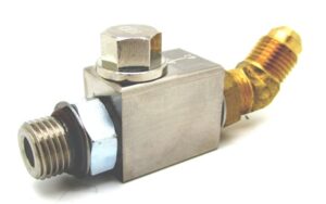 100 Mesh 45° Quick Change In-Line Filter Assembly