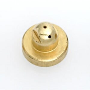 NOZZLE,MINI BUTTON,2 ORI,.020 DIA X 0/45 DEG